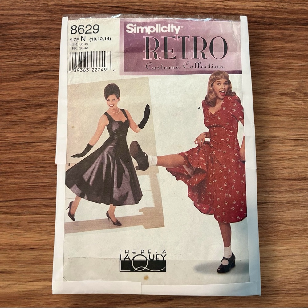 Simplicity Vintage Dress Pattern